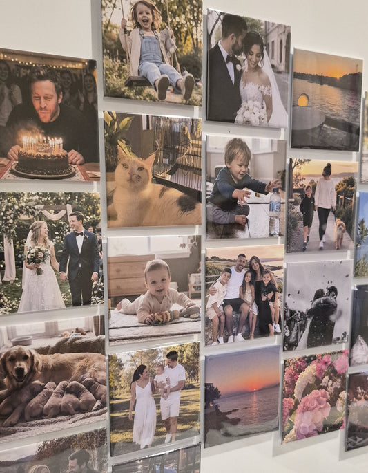 63.5mm x 63.5mm Custom Photo Magnets